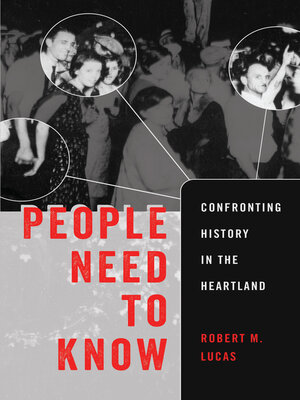 cover image of People Need to Know